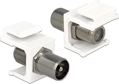 Keystone F (v) - Coax (m) module