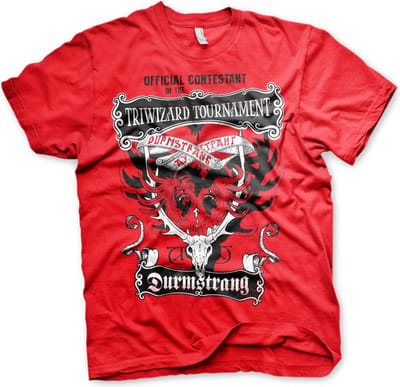 Harry Potter Heren Tshirt -L- Triwizard Tournament Rood