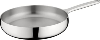 BergHOFF Home Koekenpan Ø 28 cm – RVS Braadpan – PFAS-Vrije Bakpan – Geschikt voor Inductie, Gas, Elektrisch en Keramisch – Ovenbestendige tot 250 °C en Vaatwasserbestendige Pan – Stellar Steel