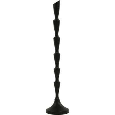 Kandelaar diameter 10 x 50 cm Djebbe matt black Light & Living