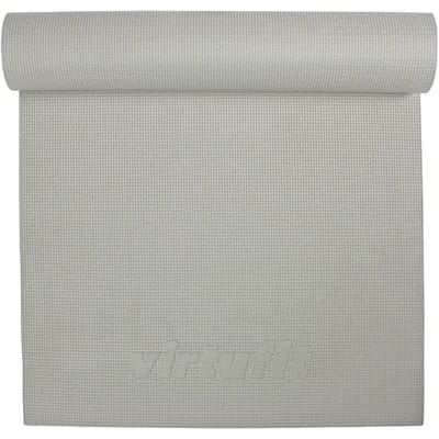VirtuFit Premium Yoga Mat - Sportmat - Fitness mat - Anti-slip - Dik (4 mm) - Natural Grey