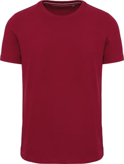 Kariban Vintage heren-t-shirt met korte mouwen KV2106 - Vintage Dark Red - 3XL