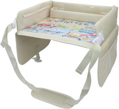 Opvouwbaar Reisdienblad voor Kinderen - Tafel Organizer voor Auto en Vliegtuig