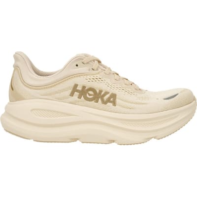 HOKA Bondi 9 Wide Vanilla Birch Dames Sneakers Crème 1162014-VCH 36⅔ beige
