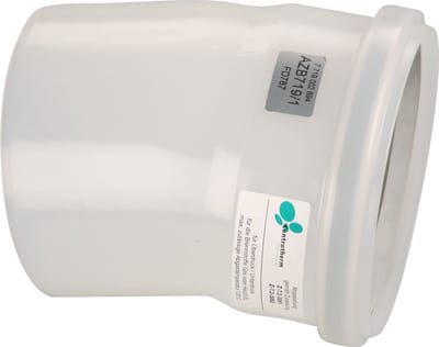 Bosch Afvoeraccessoires AZB 719/1 Bocht 15 Gr, d:125 mm, PP, 7719002894