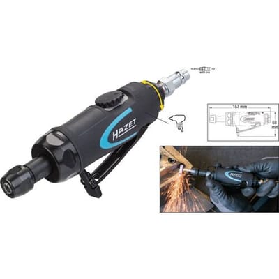 Hazet 9032N-1 Pneumatische slijper Spantangen 6.3 bar