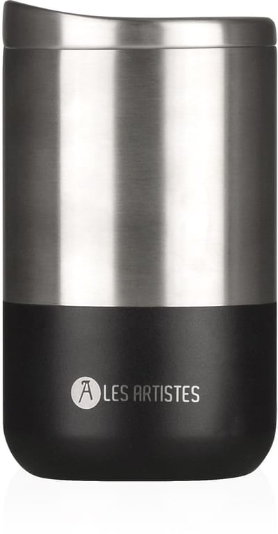 Les Artistes Paris Thermosbeker reisbeker 350ml - Split Black - LP-A2370