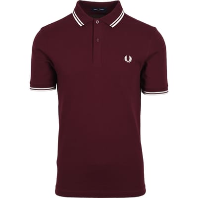 Polo Shirt Korte Mouw Fred Perry TWIN TIPPED FRED PERRY SHIRT