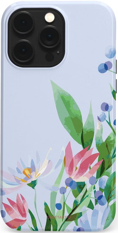 Casetastic hoesje geschikt voor Apple iPhone 14 Pro Max - MagSafe - Dubbellaagse bescherming - Dromen in pastel - Fashion Case - Lichtgrijs Mintgroen
