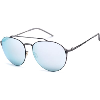 Lunettes ITALIA INDEPENDENT 0221-096-000. Lunettes de soleil, Couleur grise. Kobieta.