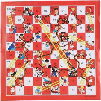 Snake and Ladders Chess Uitdagend Plezier Verbetert Relatie Bordspel Set voor Buitenreizen