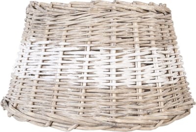 Clayre & Eef Lampenkap Ø 38x22 cm Beige Rotan