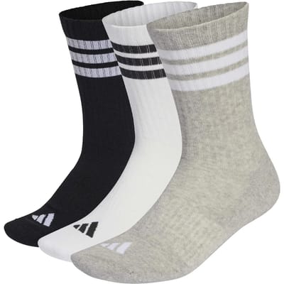 3STRIPES CUSHIONED SPORTSWEAR CREW SOCKS 3 PAIR PACK