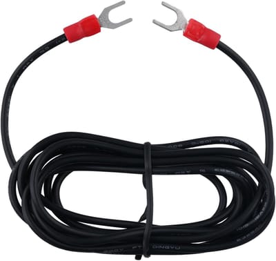 Allecto Plus - Aarddraad voor Fonograaf Draaitafel 2m | Grammofoon Draaitafels met Magnetische Cartridge