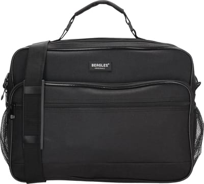Beagles Originals Arturo Transavia & Wizz Air Reistas 40x30x20 - Maximale Inhoud - Handbagage Tas 40 x 30 x 20 cm - Altijd Gratis Mee Aan Boord van het Vliegtuig - TUI Gegarandeerde Handbagage - Black - Zwart