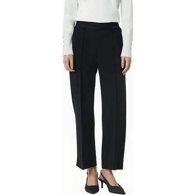 Comma  Pants Black Maat: 36 | Straight Broeken Outlet | Dames | Zwart