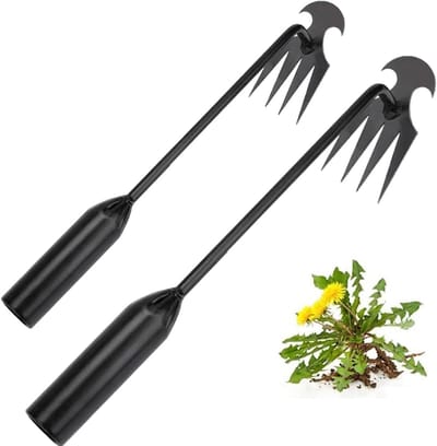 Onkruidsteker Tuin - Onkruidverwijderaar - Onkruid wieden - Duurzaam staal - 30 cm