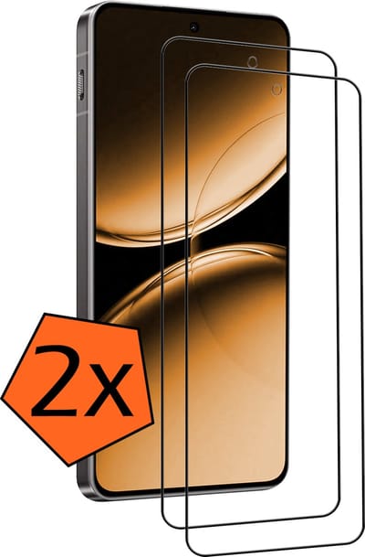 Screenprotector - Geschikt voor Oneplus Nord 4 Screenprotector Bescherm Glas - Screenprotector Geschikt voor Oneplus Nord 4 Screen Protector Tempered Glass Full Screen Full Cover - 2 PACK