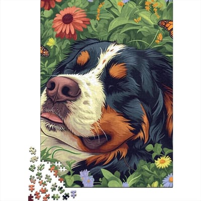 Abstracte Kunst Puzzel - Legpuzzel Volwassenen - Ontspannend Tijdverdrijf - 1000 Stukjes Unieke Vormen - 75 x 50 cm