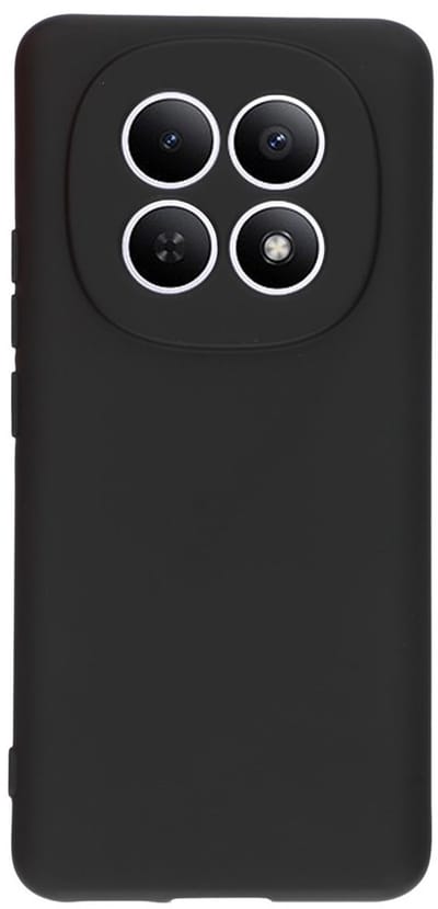 Coverup Hoesje - Geschikt voor Xiaomi Redmi Note 15 4G Hoesje - Coverup Colour TPU Back Cover - Charcoal Black