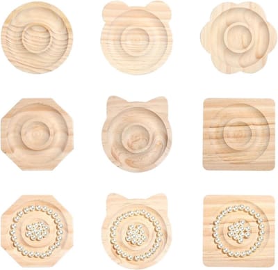 Kralenplank Houten - Sieraden Organizer - Sieraden Ontwerpen - Meerdere Vakken - 5 Stuks - Niet gespecificeerd