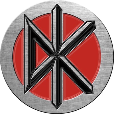 Dead Kennedys - DK Logo Pin - Zilverkleurig