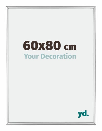 Your Decoration - Puzzellijst 60x80 cm - Zilver Hoogglans - Puzzellijst 1500-2000 stukjes - Aluminium Fotolijst - Kent
