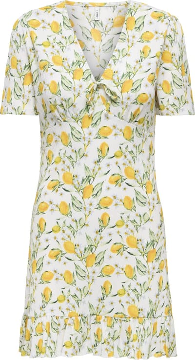 ONLY - ONLMOLLY S/S V-NECK DRESS JRS NOOS Dames Jurk