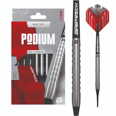 GOAT Podium Silver 80% - Soft Tip Darts
