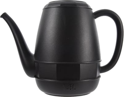 Decoris Gieter - zwart - 1,8 liter - kunststof - 30 x 20,5 cm - gieters