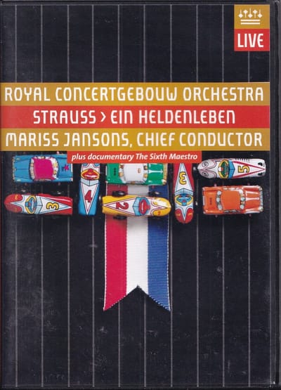 DVD Ein Heldenleben - Richard Strauss - Royal Concertgebouw Orchestra o.l.v. Mariss Jansons, Alexander Kerr (vioolsolo)