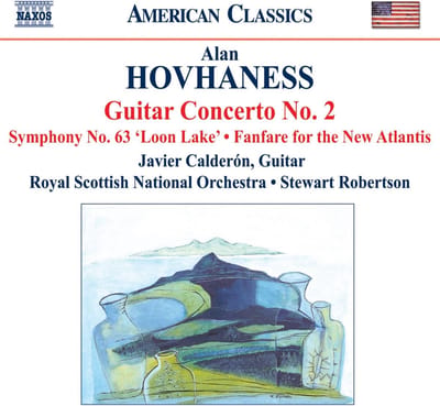 Javier Calderón, Royal Scottish National Orchestra, Stewart Robertson - Hovhaness: Guitar Concerto No.2 (CD)