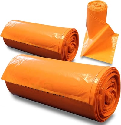 Klinische afvalverwijderingszakken 100 stuks - 71 x 99 cm, 90 liter, 12 kg capaciteit - VN-gecertificeerd
