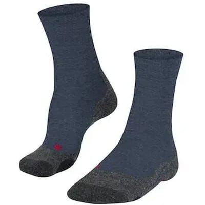 FALKE TK2 Explore Melange heren trekking sokken - blauw (dark blue melangeange)