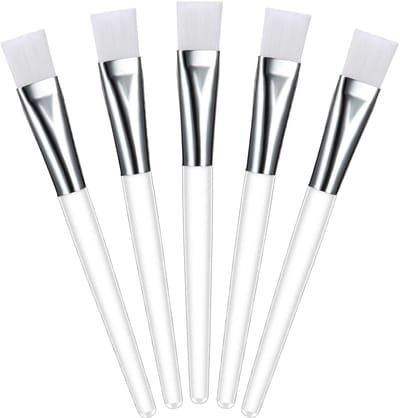 Dailygoods- Gezichtsmaskerborstel Set van 24 Stuks - Cosmetische Make-upkwasten - Gereedschap voor Oogmasker - DIY Toepassingen - Transparant Design