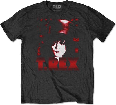 T. Rex - Marc Top Hat Heren T-shirt - M - Zwart