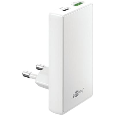 Goobay 75724 oplader voor mobiele apparatuur Universeel Wit AC Snel opladen Binnen