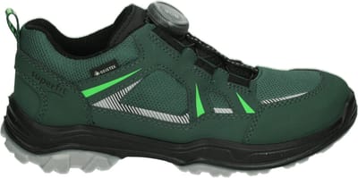 Superfit - 9069 - Lage schoenenJongensKindersneakers - Kleur: Groen - Maat: 32