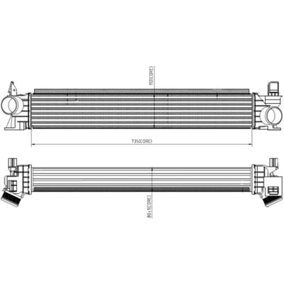 Intercooler NRF 309033