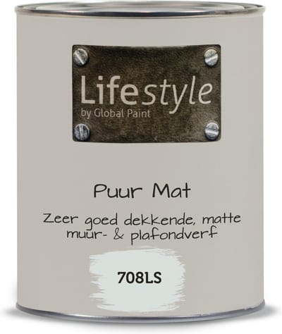 Lifestyle Essentials Puur mat | 708LS | 1 liter | Goed dekkende muurverf