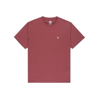 Element Icon Embroidery T-Shirt rood