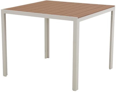 Noah tuintafel 90x90 cm teakdecor.