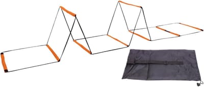Voetbal Ladder Training - Agility Trainer - Sport Prestaties Verbeteren - Multifunctioneel Ontwerp - 42 x 42 x 42 cm