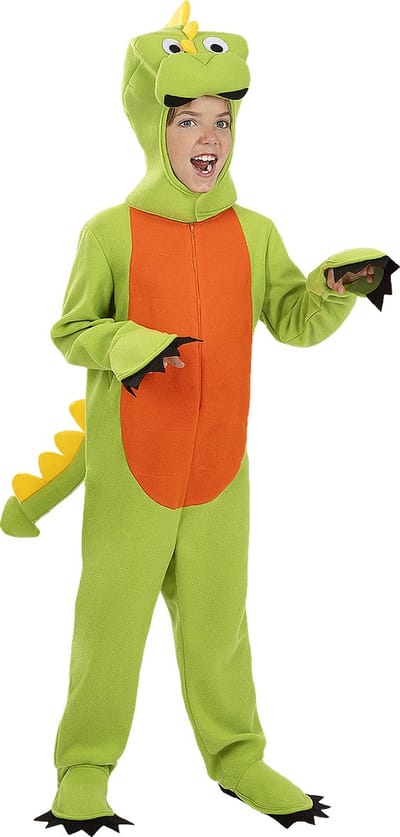 FUNIDELIA Dinosaurus kostuum voor kinderen - Maat: 107 - 113 cm