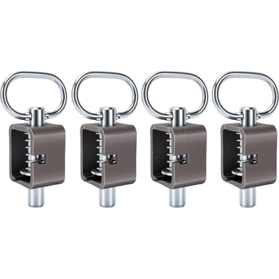 4 stuks Heavy Duty Veer Sluiting 5/8 Inch Koolstofstaal Lasbaar Trailer Poort Sluiting Montage