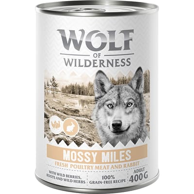 Wolf of Wilderness Adult 'Expedition' 6 x 400 g