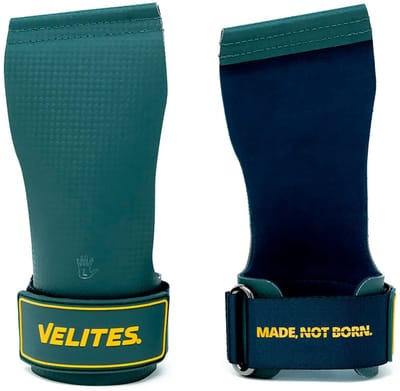 Velites Quad Ultra Hands Grips M Dark Green-Blue – Fitness & Functional Training – Zonder Chalk – Pull-Ups & Bar Training