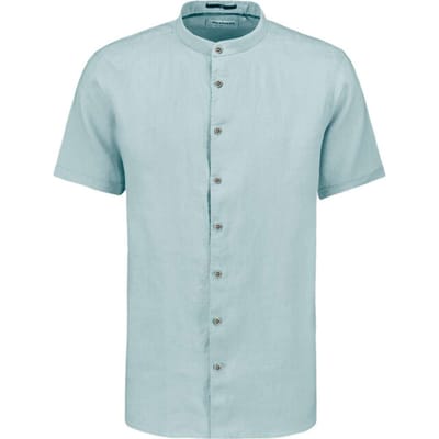 No Excess Shirt short sleeve granddad solid w ice