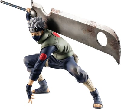 Megahouse Naruto Shippuden G.E.M. Series PVC Statue 1/8 Kakashi Hatake Great Ninja War 15th Anniversary Ver. 15 cm Beeld