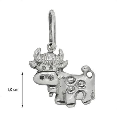Blinx Jewels Zilveren Hanger Koe